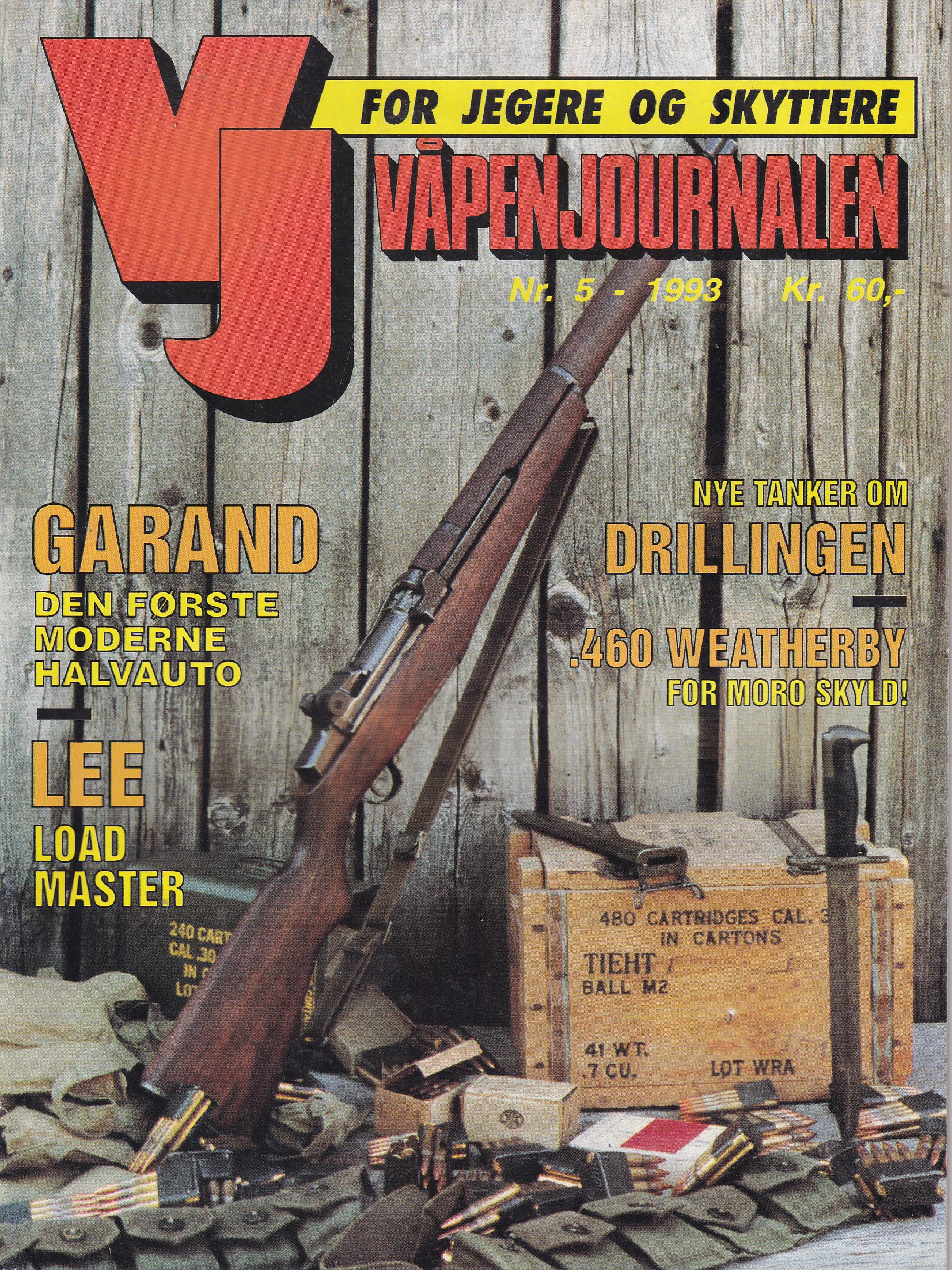 VJ Våpenjournalen.  1993 Nr. 5