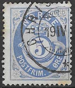 Norge NK 24 IIIab oppgr. - verdi 300 NOK