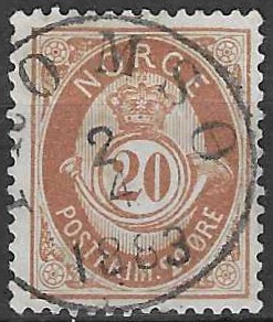 Norge NK 39X TROMSØ - verdi 150 NOK