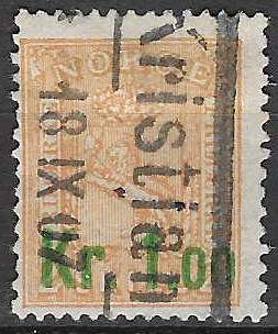 Norge NK 65 I  - verdi 375 NOK