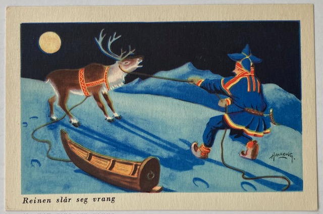Odd HARRONG  "Reinen slår seg vrang"  småformat