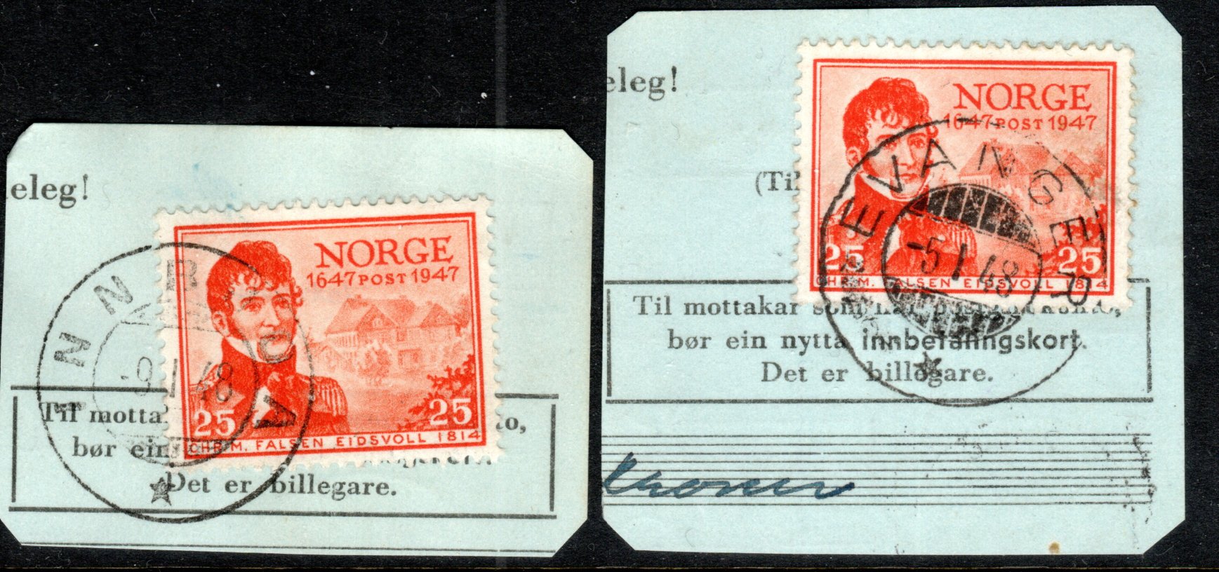 INNBJOA og EVANGER (HO) på klipp med Nk.362