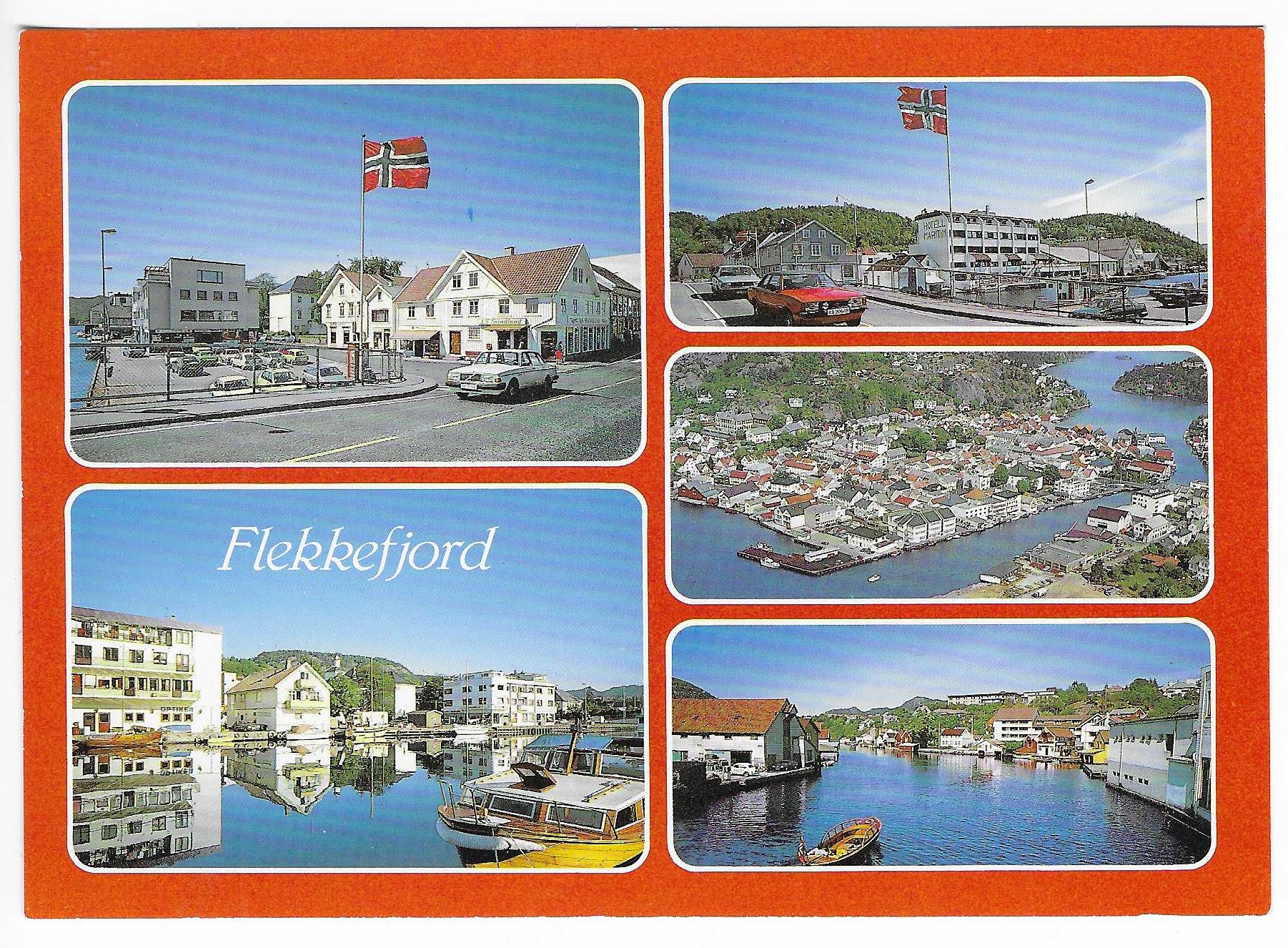 Flekkefjord. Bymotiver. Aune F-11783-6
