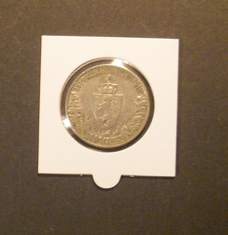 2 Kroner sølv 1914 - Mor Norge