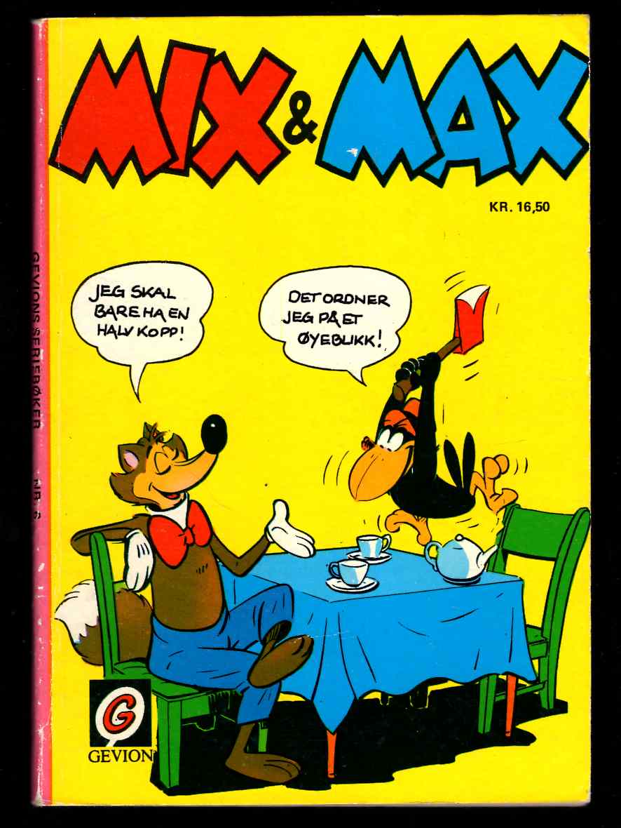 GEVIONS SERIEBØKER	1987	NR	6		KVALITET:	VG+