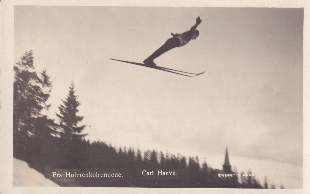 Fra Holmenkollrennene. Carl Haave