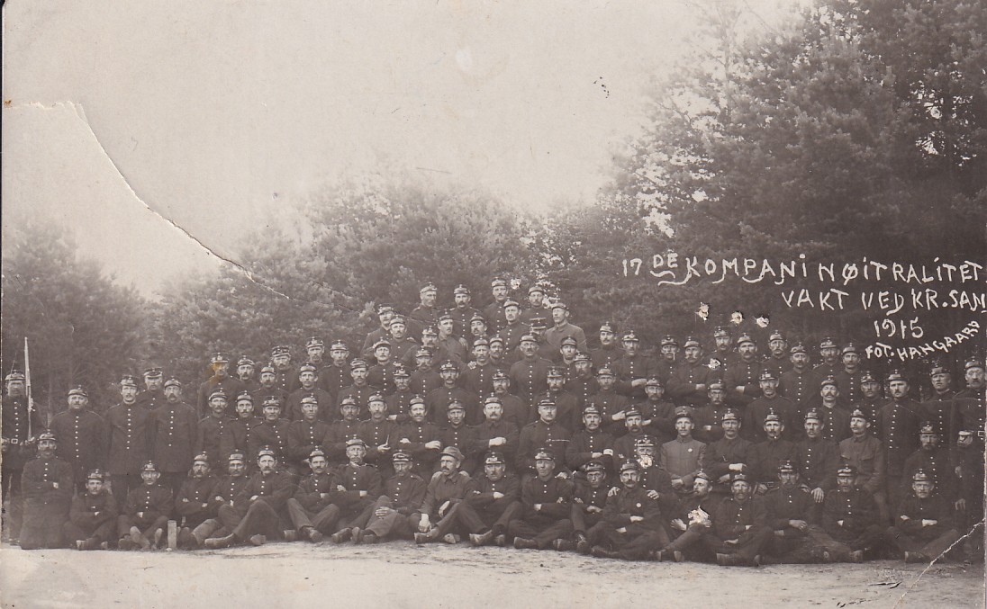 17.de kompani, nøitralitetsvakt 1915