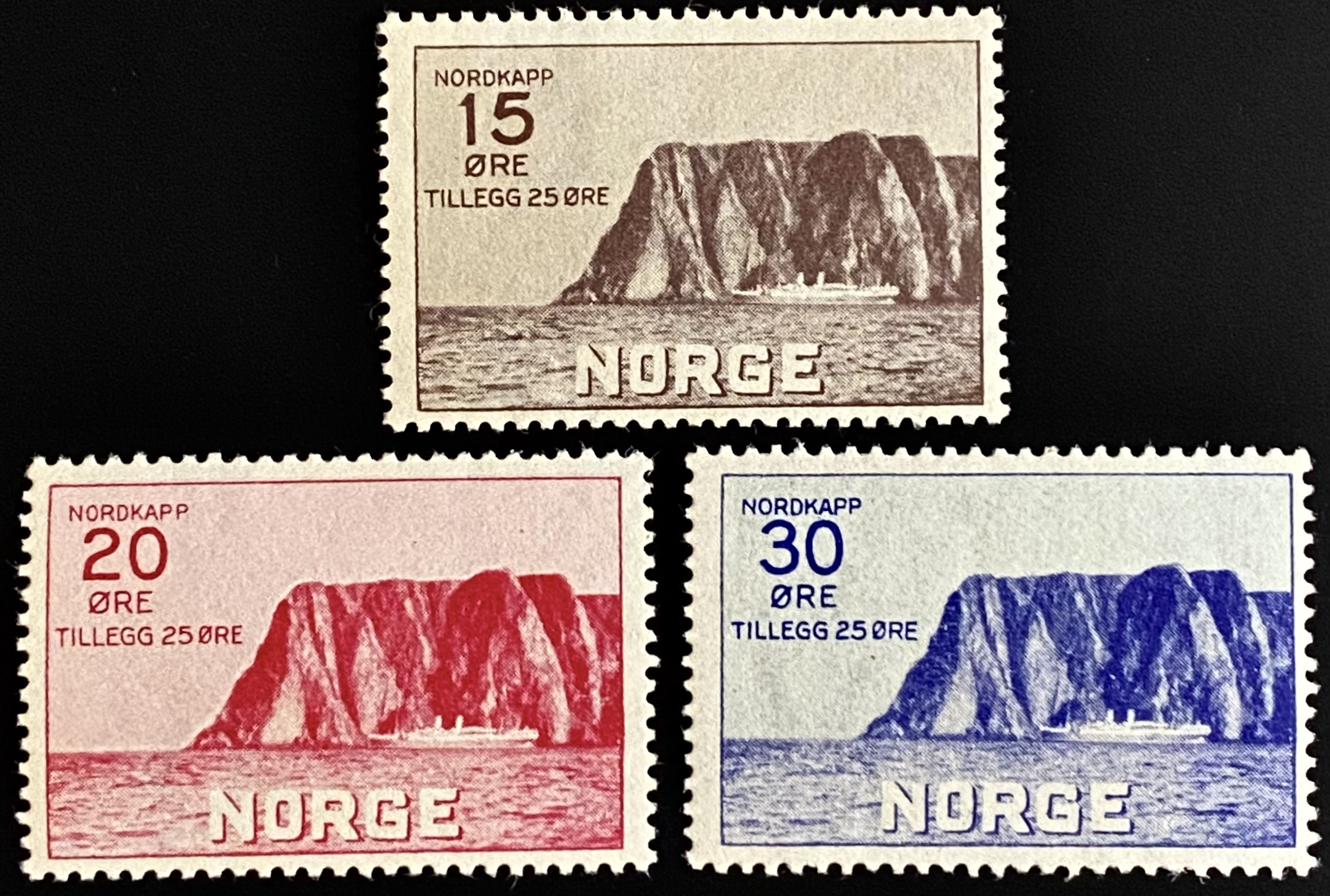 NK 181-183 ** Postfrisk (SK: 1570,-)