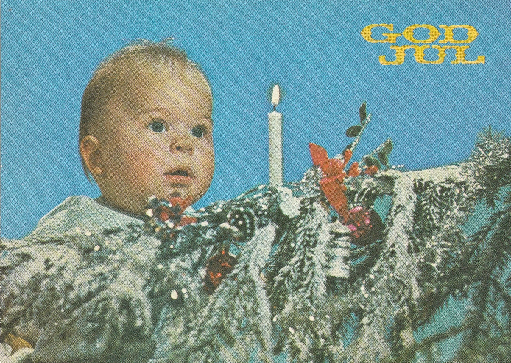 Eldre kort : God Jul . NVF /Caprino Unum Pst