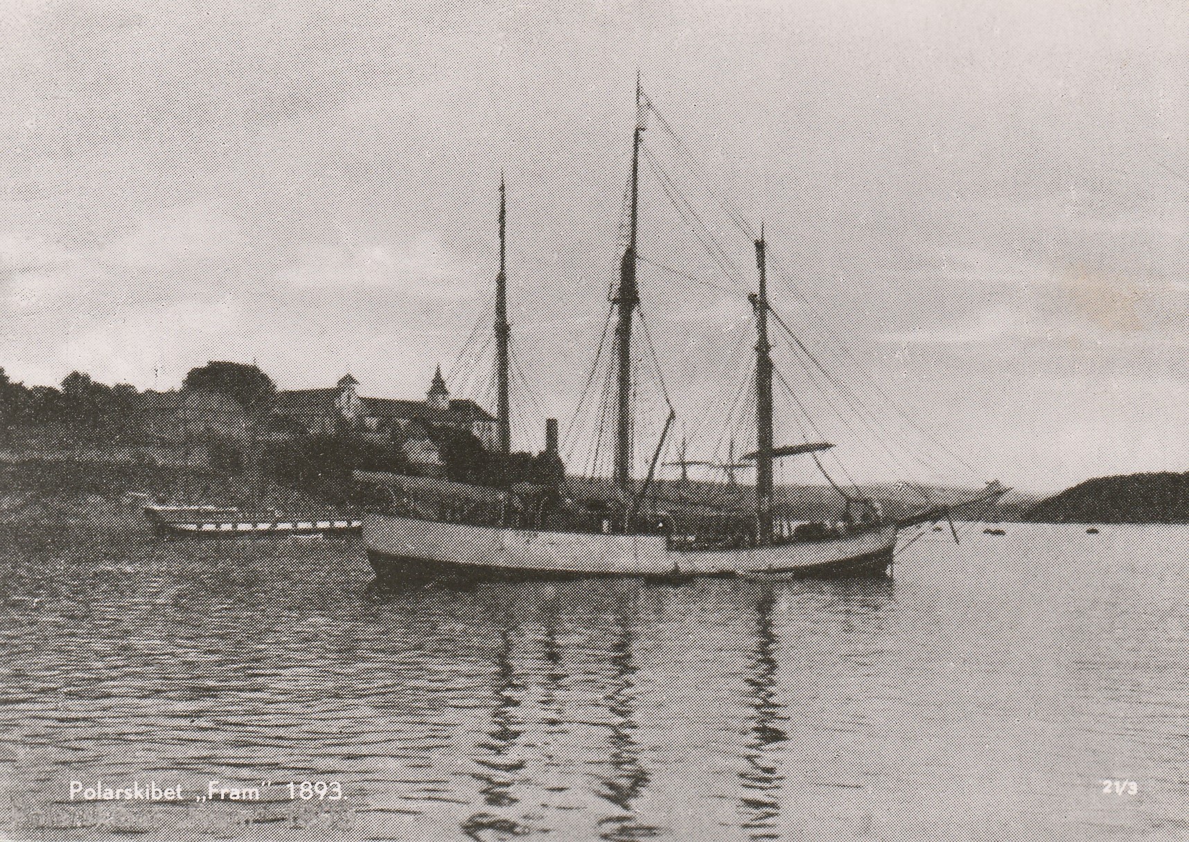 Polarskibet "Fram" 1893. Harstad 21/3