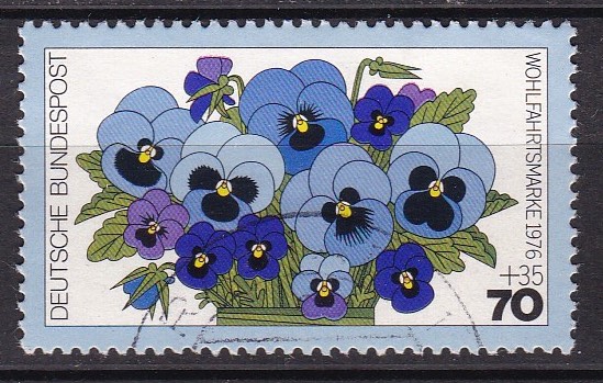 BRD 1976. Michel # 907. Stemplet merke