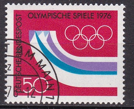 BRD 1976. Michel # 875. Stemplet merke