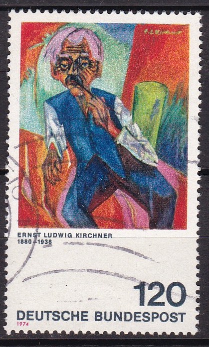 BRD 1974. Michel # 823. Stemplet merke
