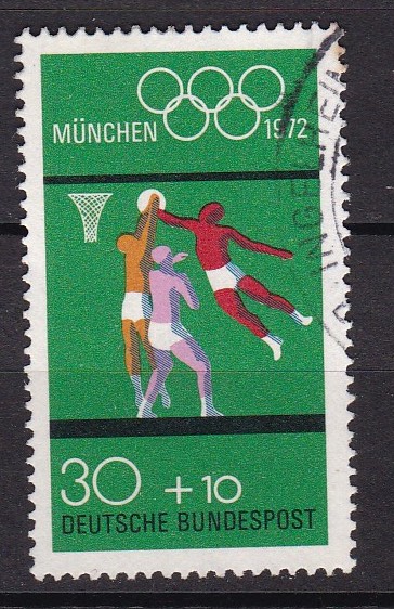 BRD 1972. Michel # 735. Stemplet merke