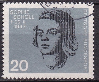 BRD 1964. Michel # 431. Stemplet merke fra miniark