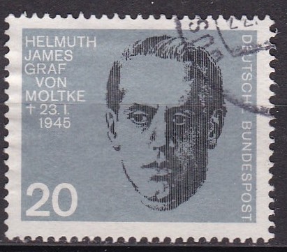 BRD 1964. Michel # 437. Stemplet merke fra miniark