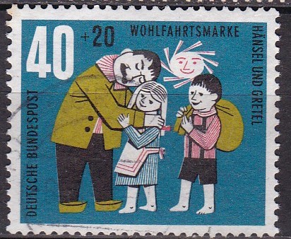 BRD 1961. Michel # 372. Stemplet merke