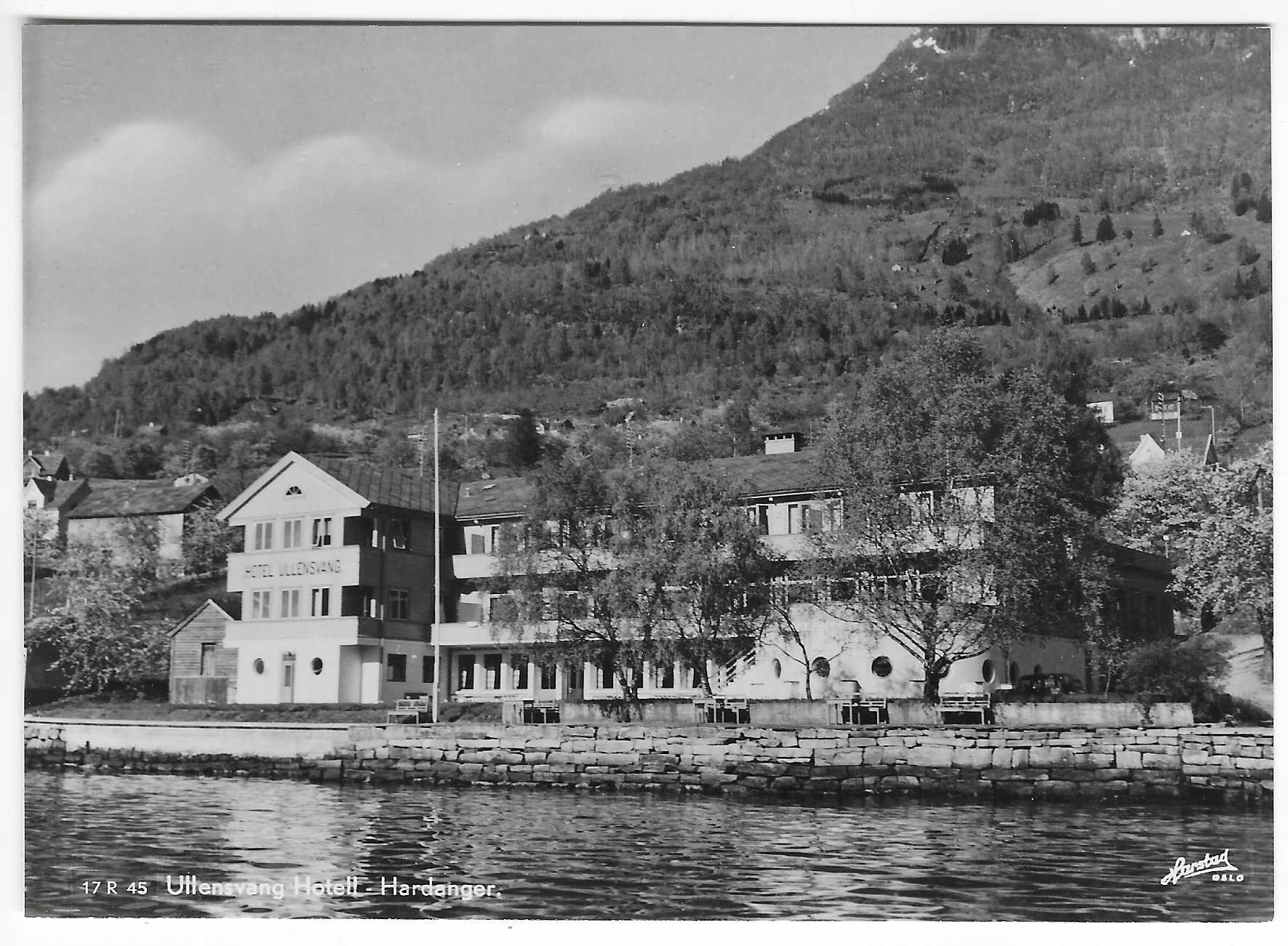 Ullenvang Hotell.Hardanger.Fasaden.50t. Harstad 17R45