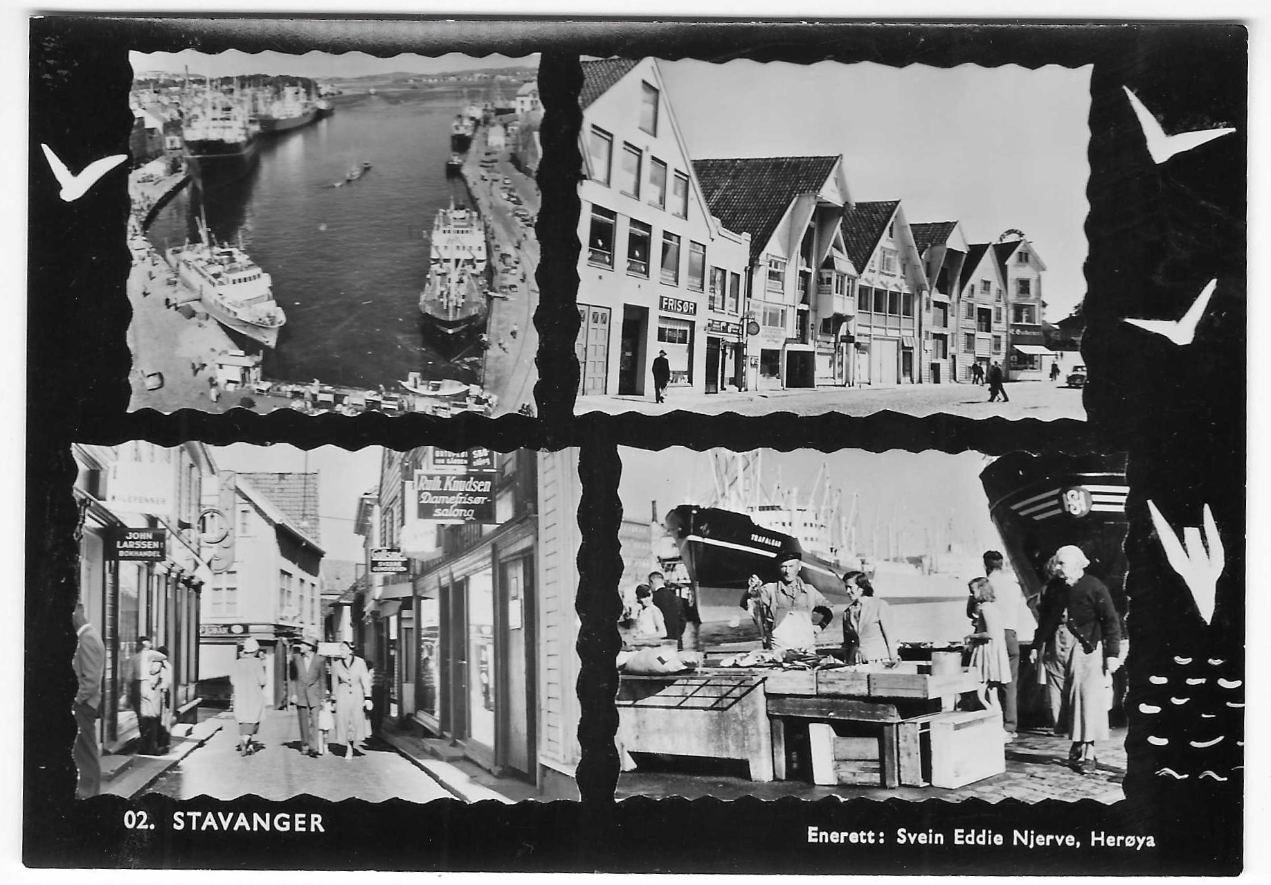 Stavanger.Fotocollage. 50t? Enerett: Svein E.Njerve.