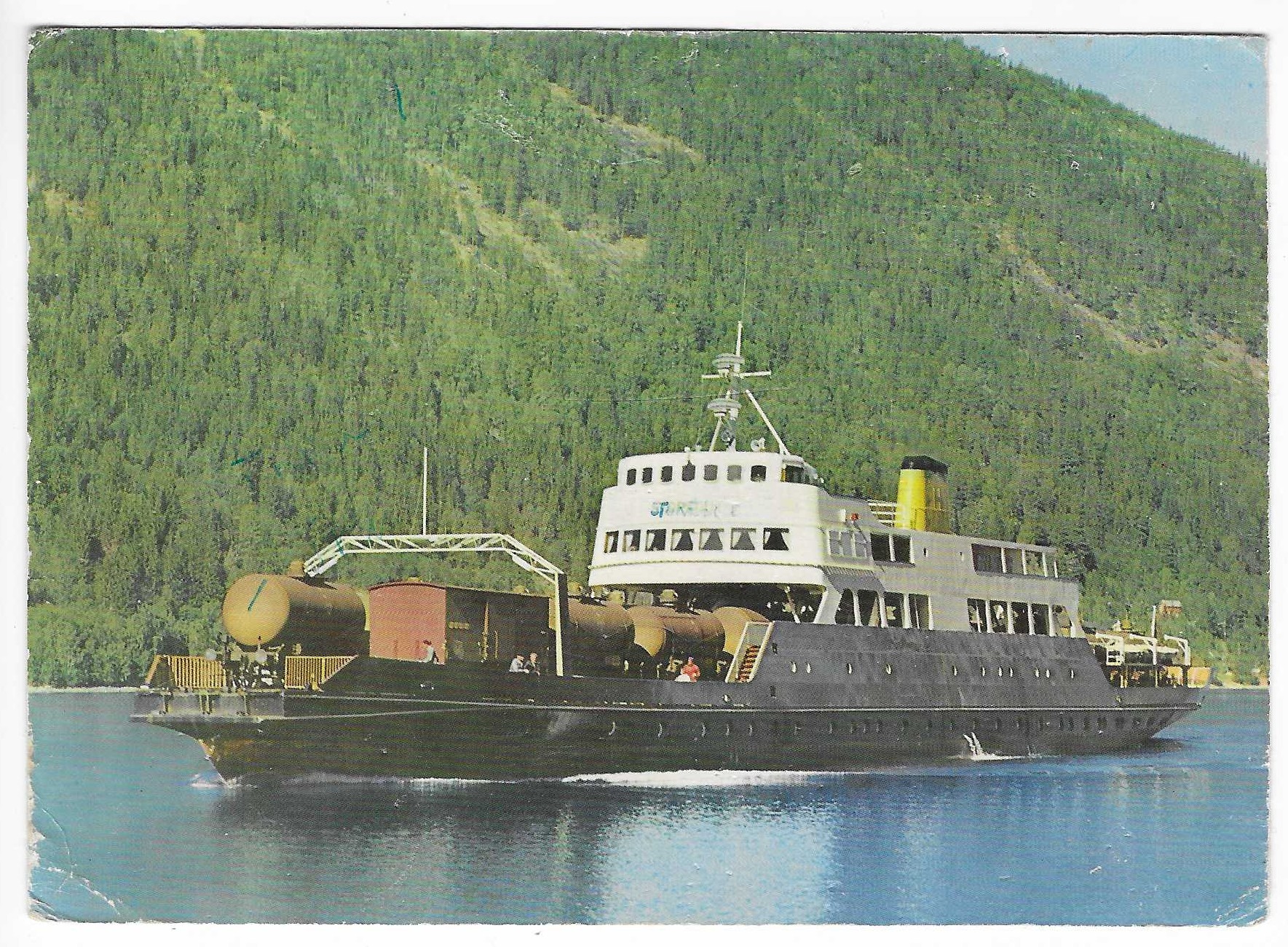 Rjukan.Jernbanefergen "Storegut". Aune F-481-0