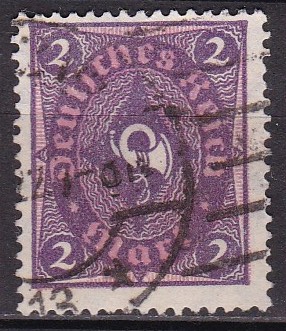 Tyske rike 1922. Michel # 191. Stemplet merke