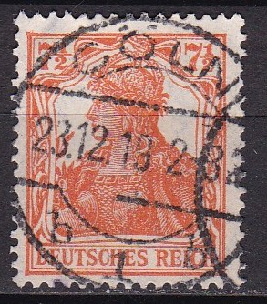 Tyske rike 1916. Michel # 99. Stemplet merke
