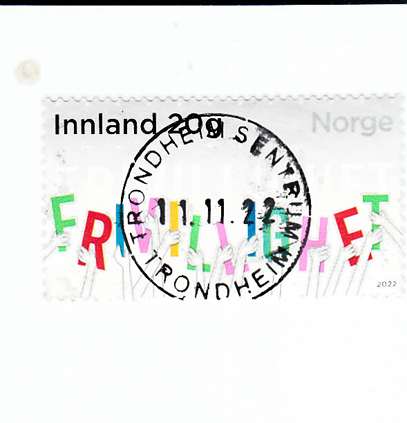 NK 2084 lux stemplet Trondheim sentrum 11.11.22 1. dag