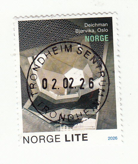NK 2159 lux stemplet Trondheim sentrum 02.02.26 1. dag