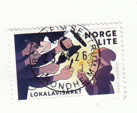 NK 2164 lux stemplet Trondheim sentrum 23.04.26 1. dag