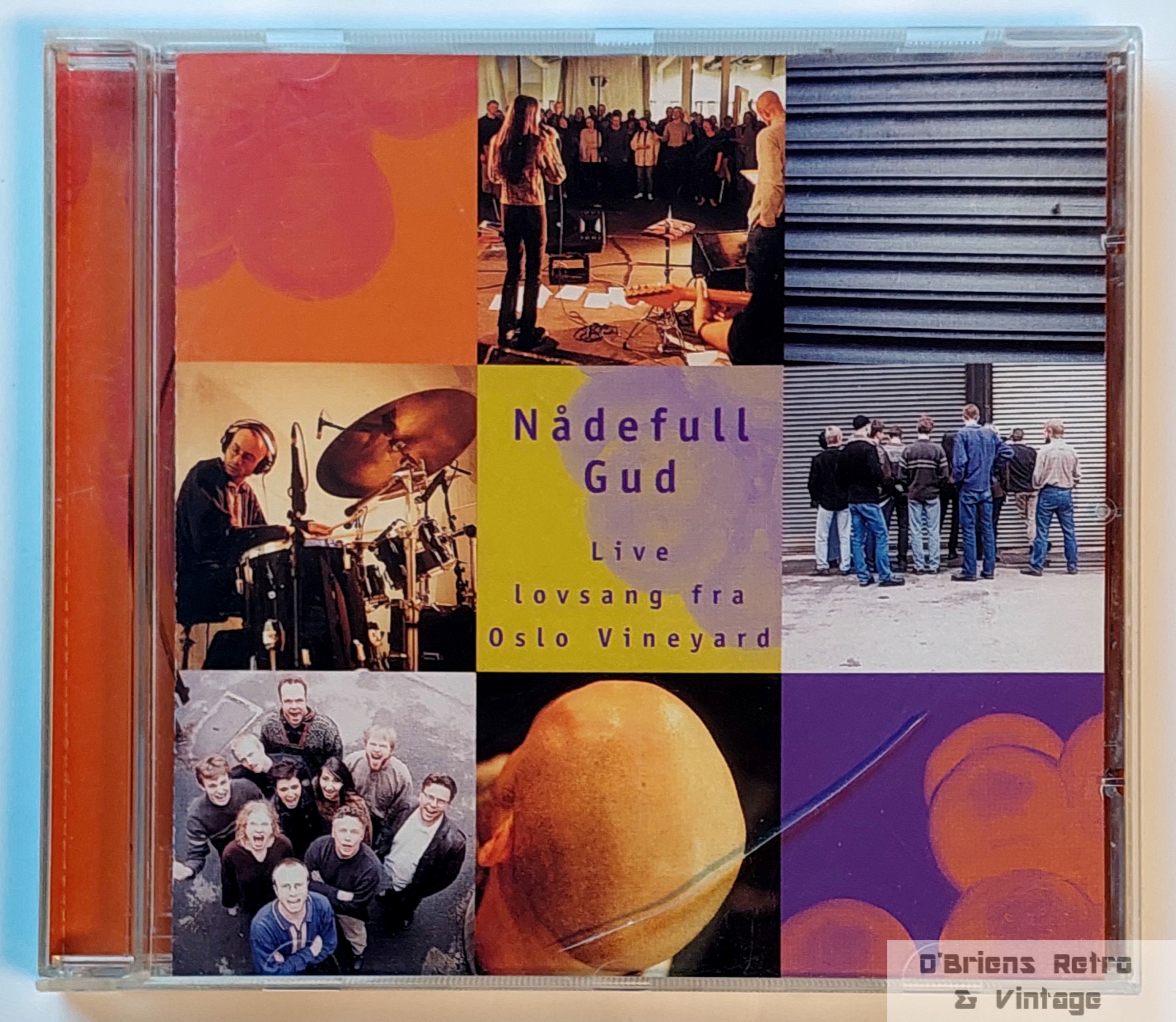 Nådefull Gud - Live lovsang fra Oslo Vineyard - CD