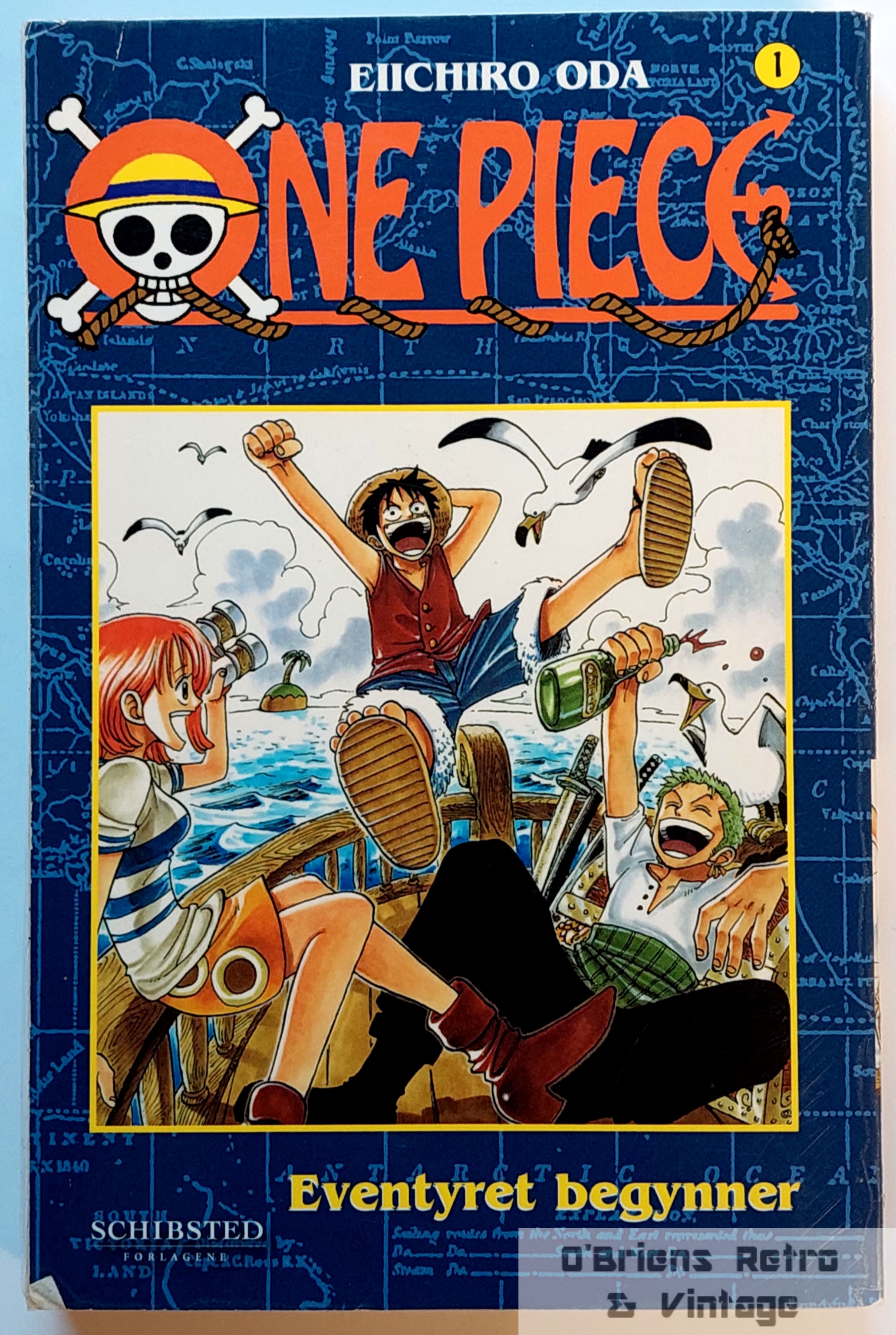 One Piece 1 - Eventyret begynner - 2005 - Manga