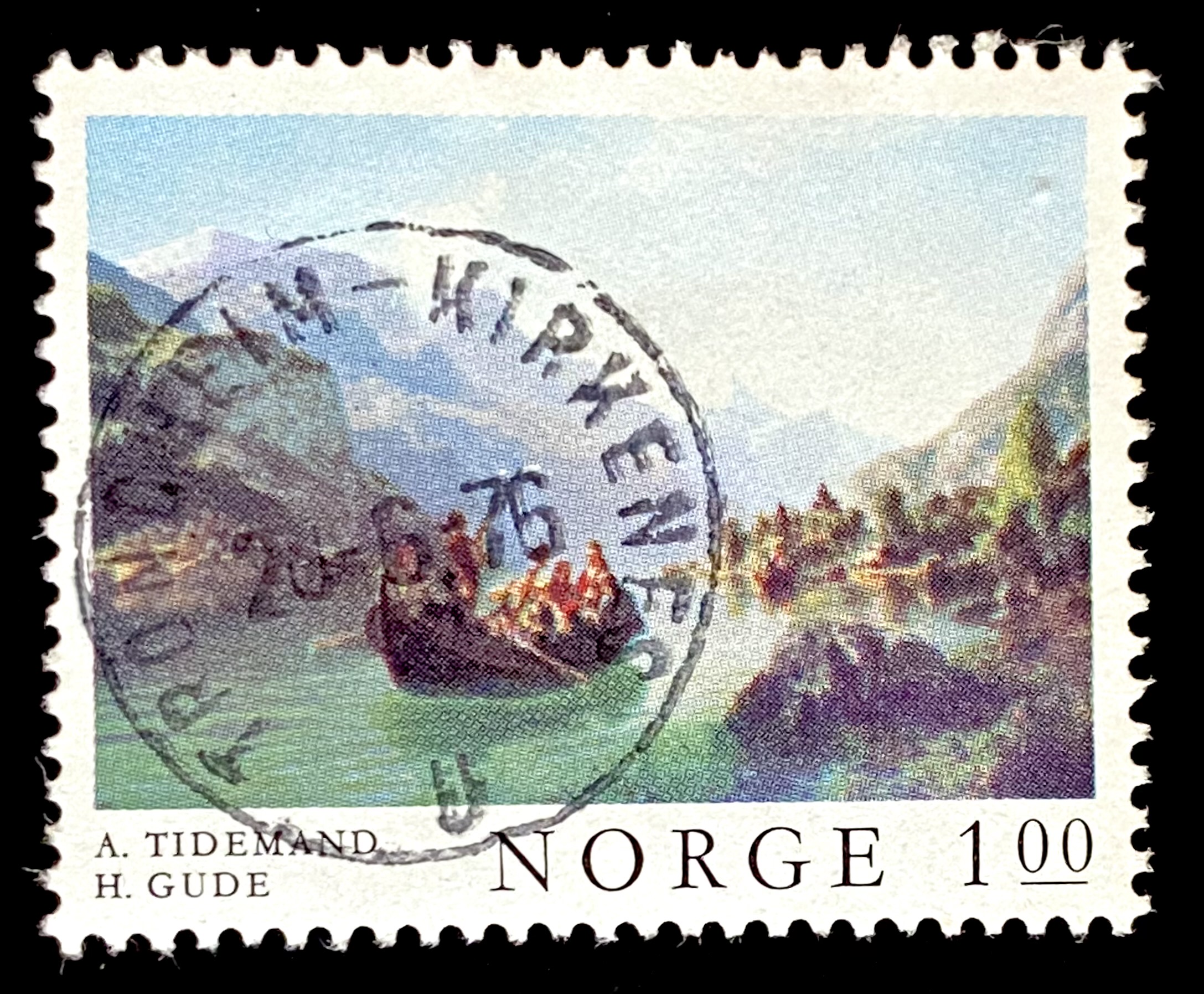 NK 729 Trondheim - Kirkenes