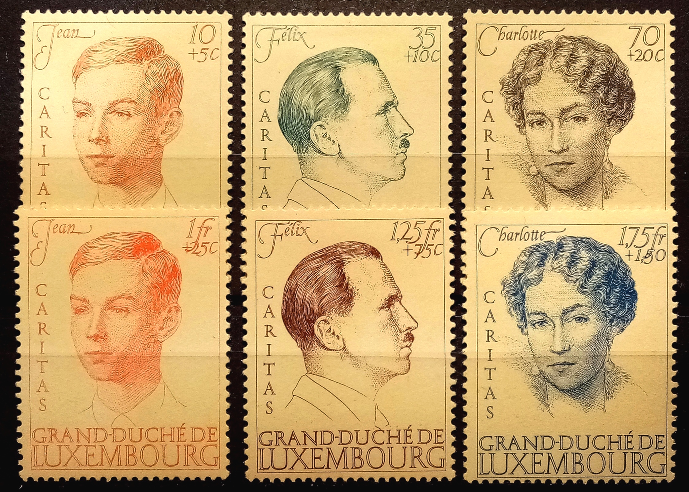 LUXEMBOURG - Afa : 336-41. 20 - års regjeringsjubileum. (1939) *