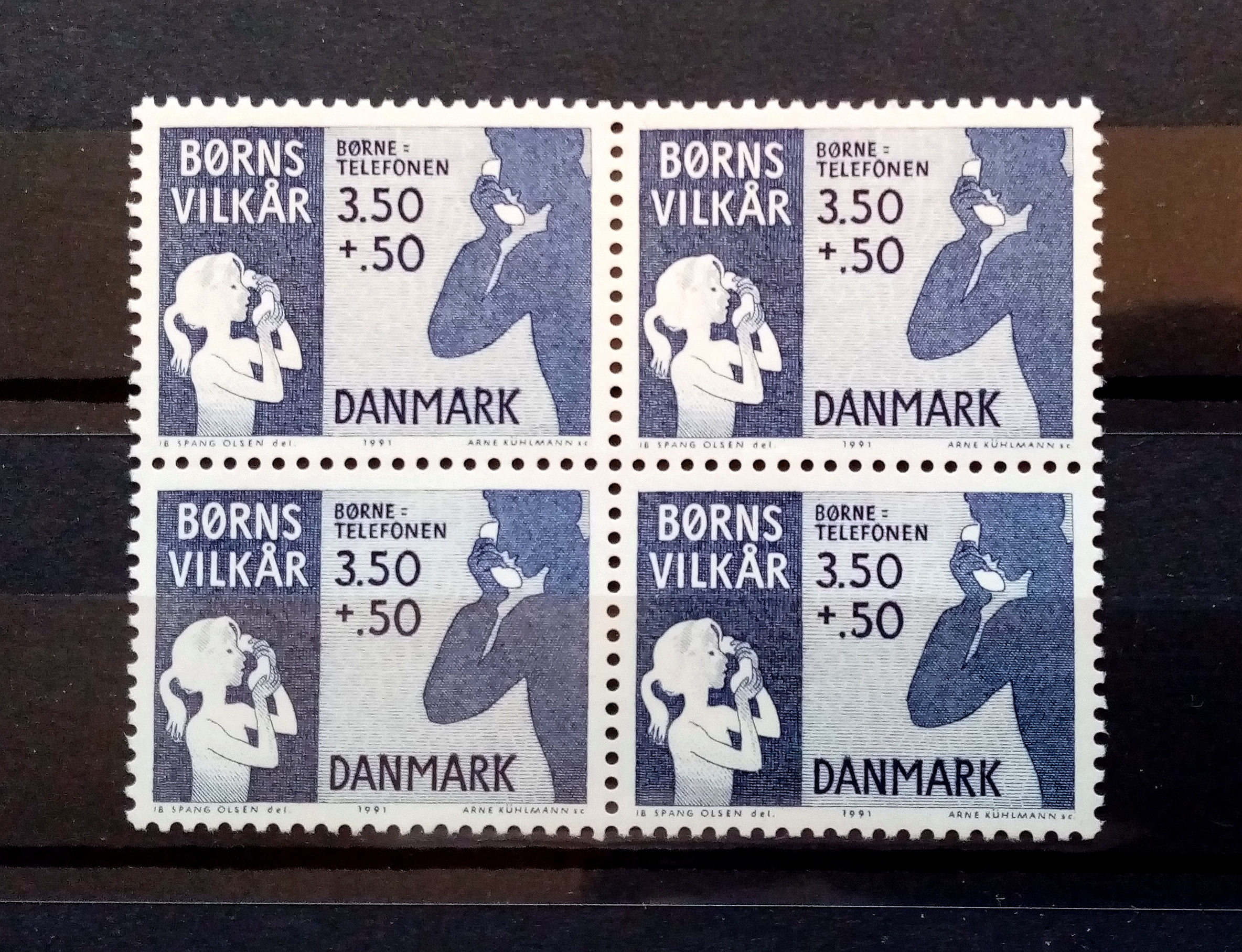 DANMARK - Afa : 992. Barns vilkår. (1991) **