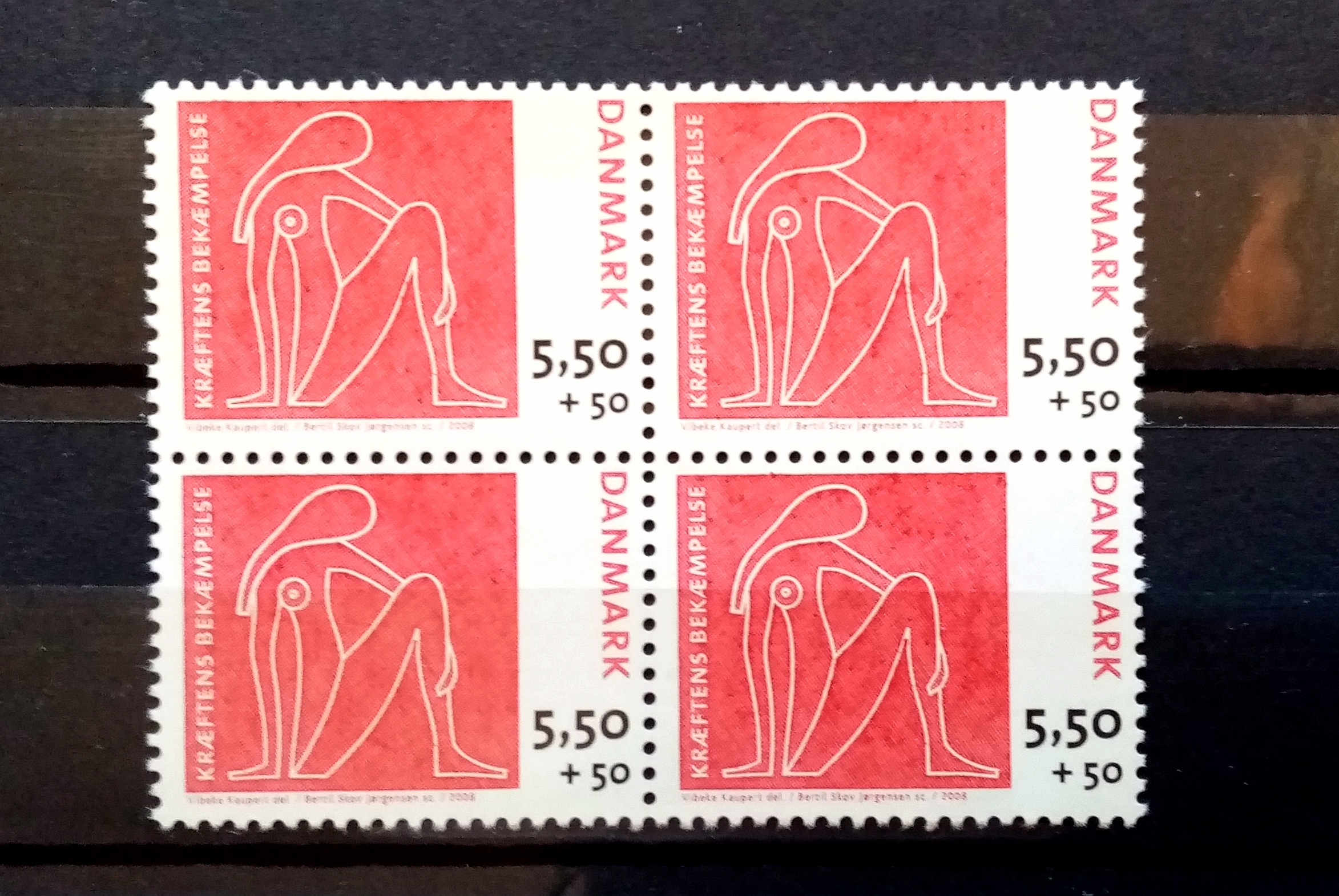 DANMARK - Afa : 1529. Kreftens bekjempelse. (2008) **
