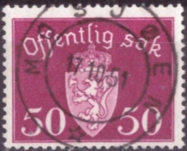 NK TJ.65b. PRAKT=MOSJØEN 17-10-51=