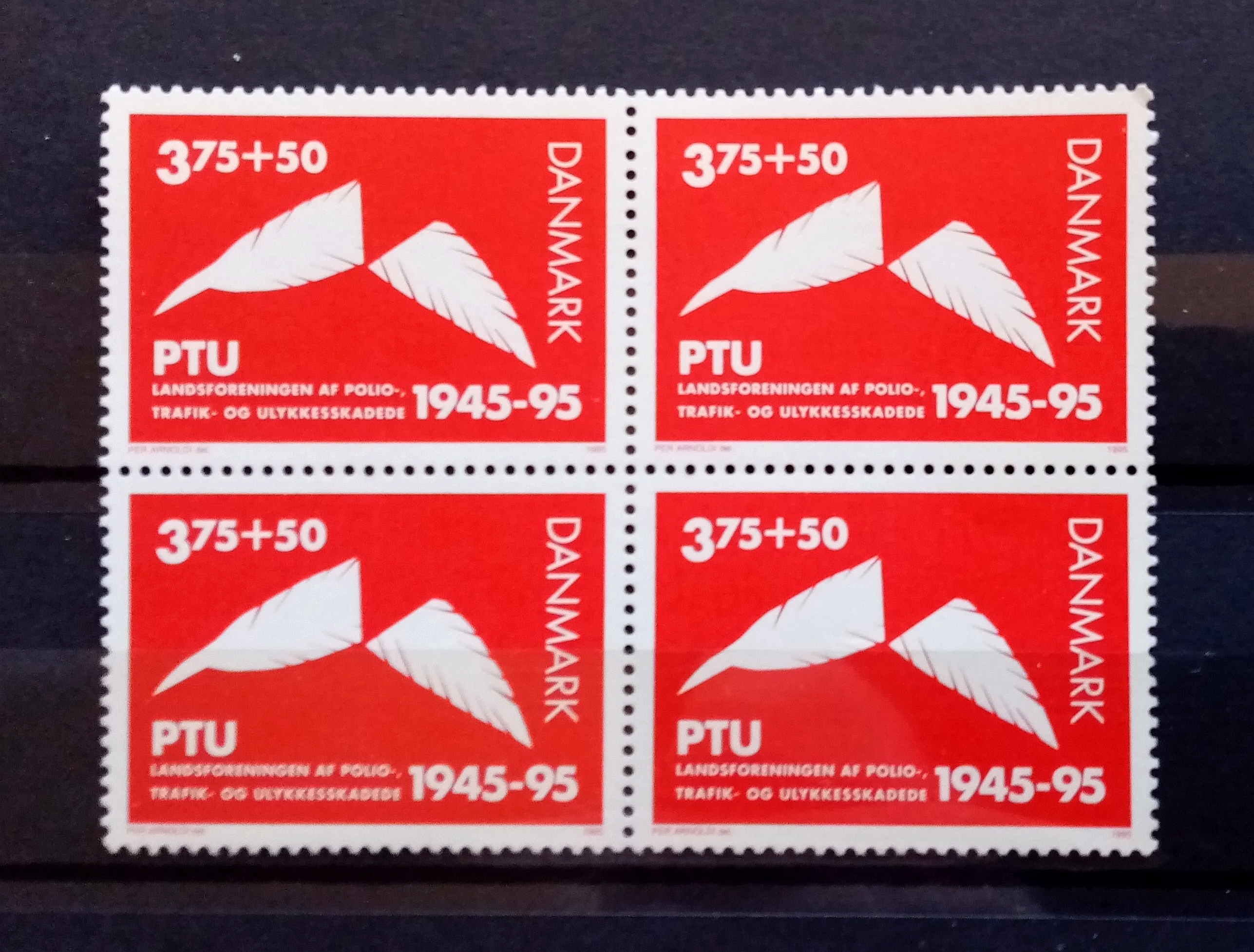 DANMARK - Afa : 1096. PTU 50 år.  (1995) **