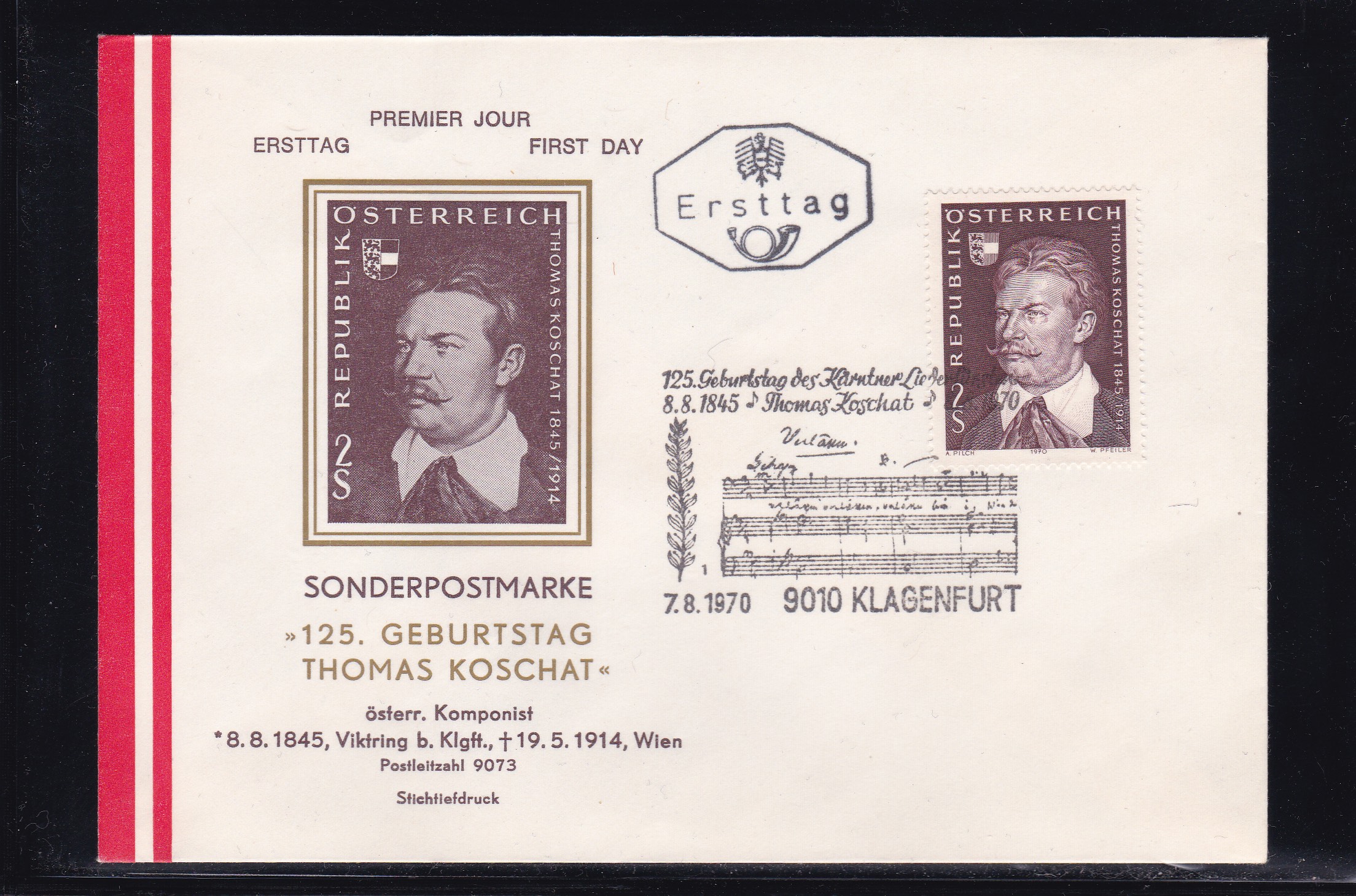Østerrike FDC 1970. Michel # 1336.