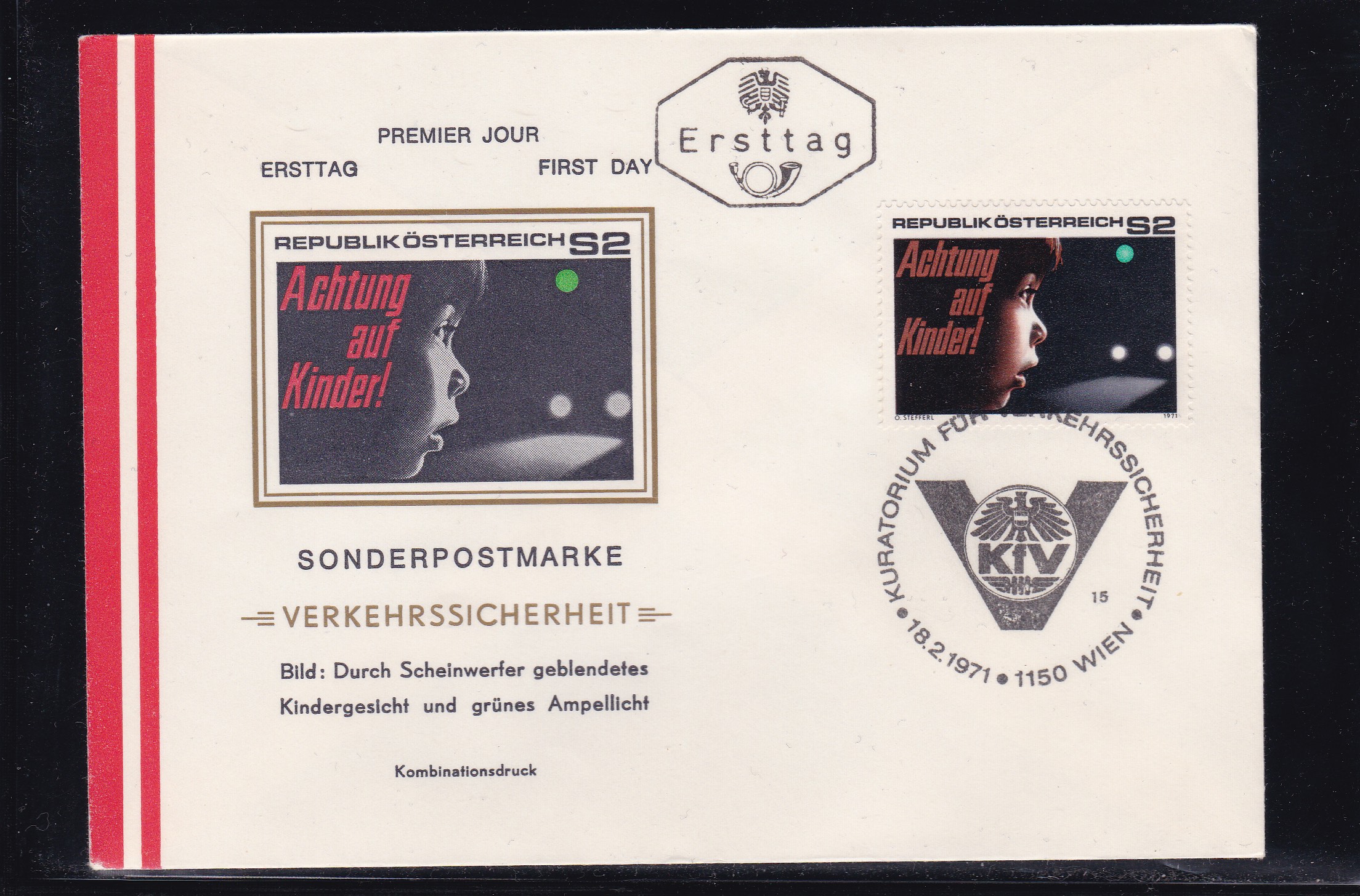 Østerrike FDC 1971. Michel # 1354.