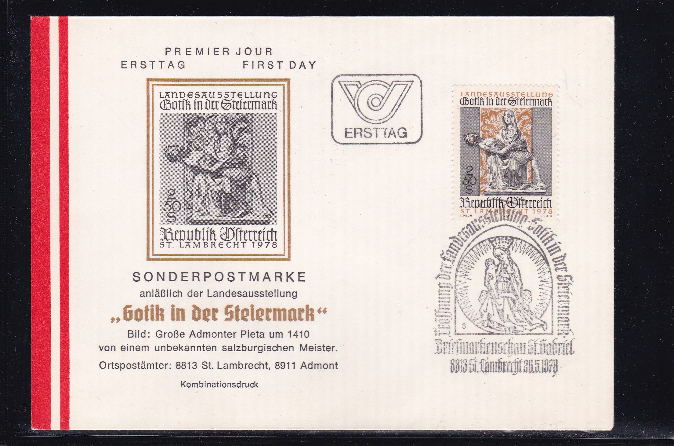 Østerrike FDC 1978. Michel # 1575.