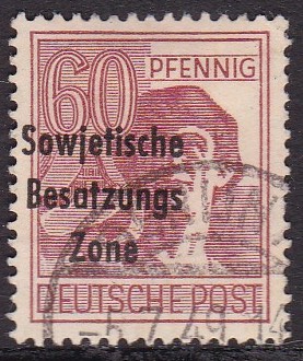 Alliert. Sov. Sone. 1948. Michel # 195 A.
