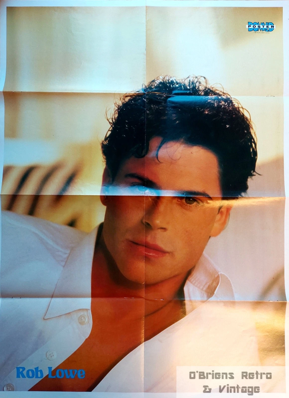 Rob Lowe - Retro Donald-poster - Power Poster fra 1990-tallet