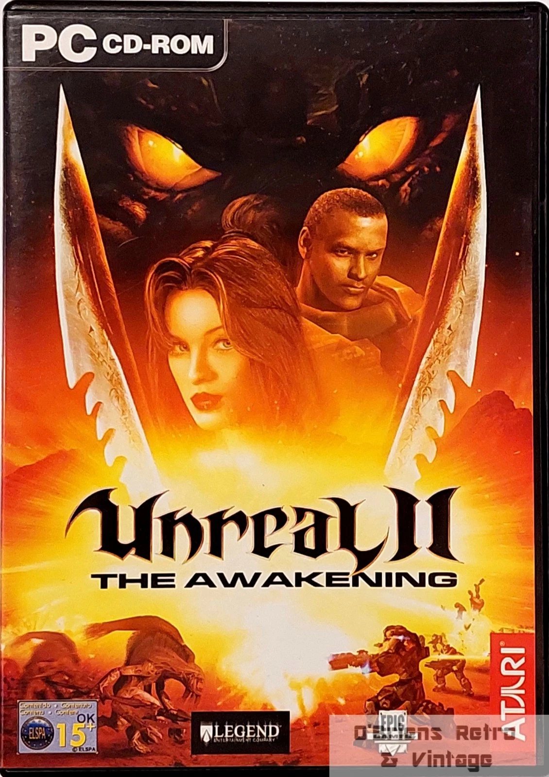 Unreal II: The Awakening - Atari - Epic Games - PC CD-ROM