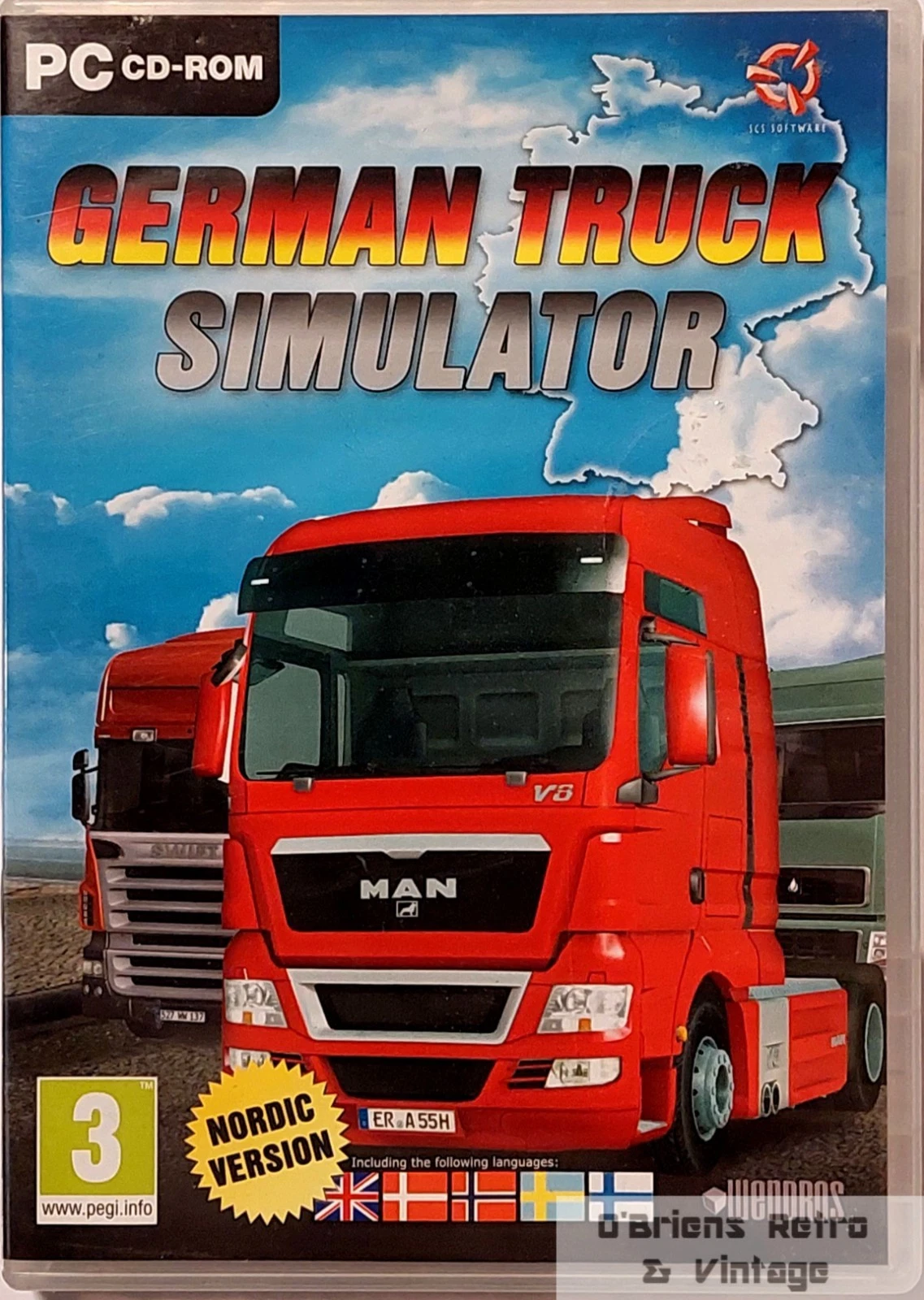 German Truck Simulator - SCS Software - Wendros - Nordisk utgave - PC