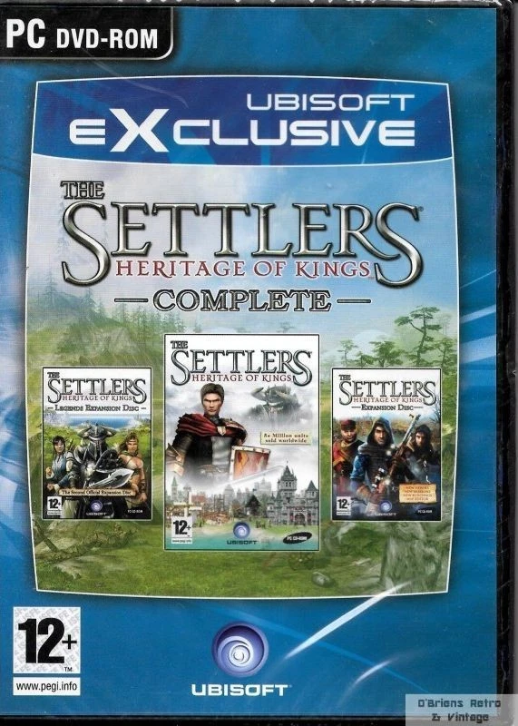 The Settlers: Heritage of Kings - Ubisoft - Nytt og innplastet - PC DVD-ROM