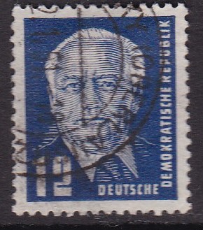 DDR 1950. Michel # 251. Stemplet merke