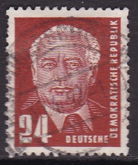 DDR 1950. Michel # 253. Stemplet merke