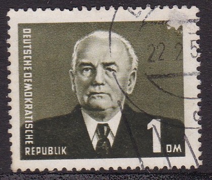 DDR 1953. Michel # 342. Stemplet merke
