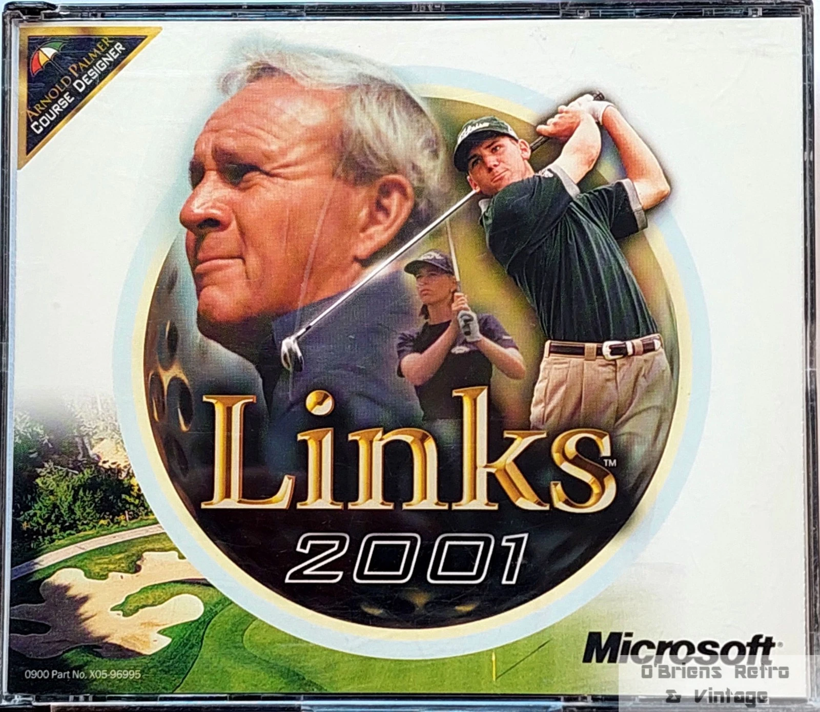 Links 2001 - Microsoft Golf Simulator - 4 CD'er - 2000 - PC CD-ROM