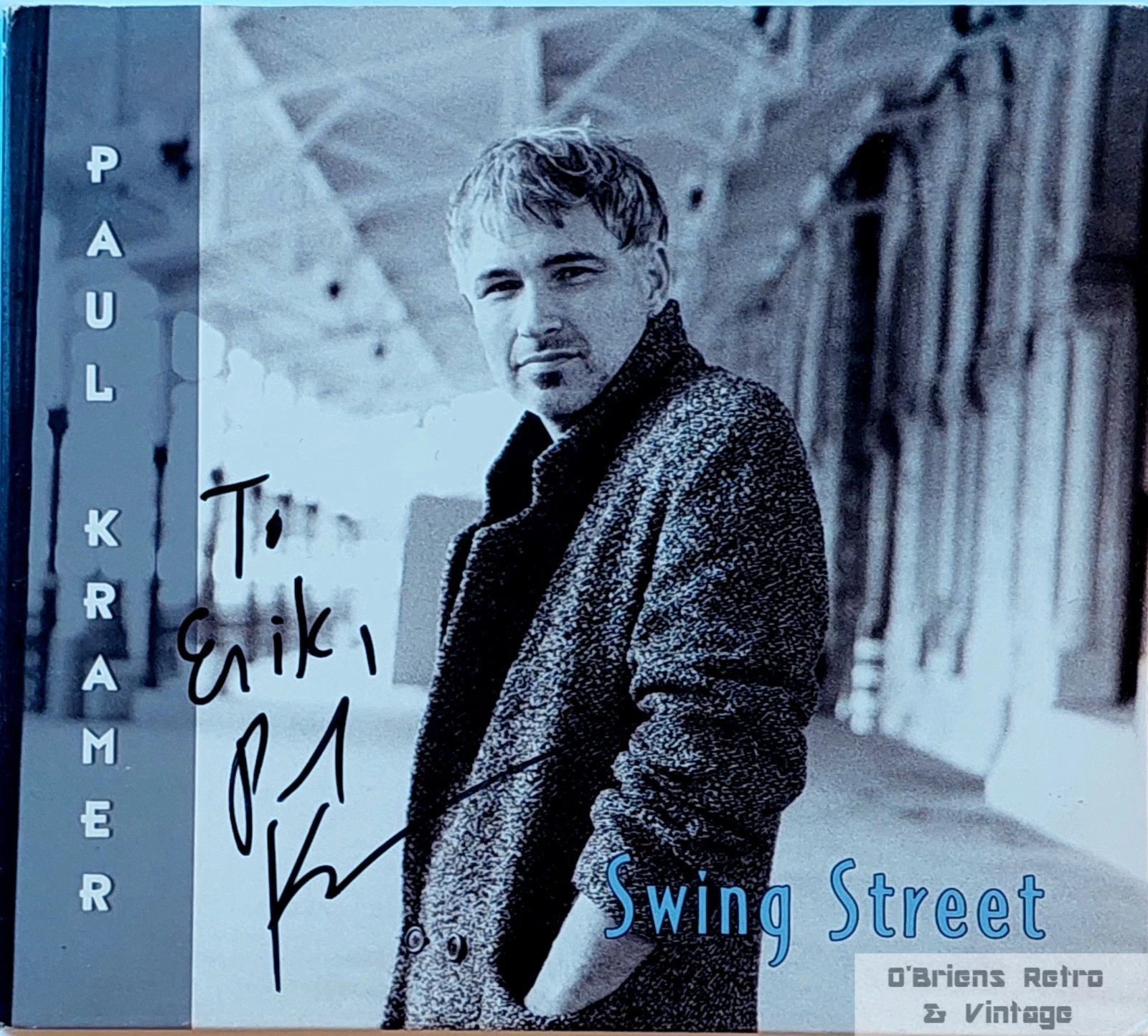 Paul Kramer - Swing Street - 2007 - CD - Signert med hilsen